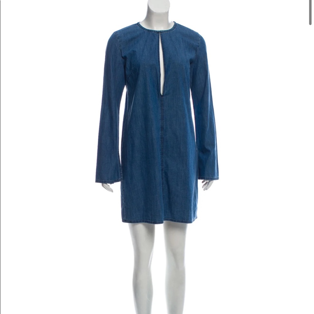 3X1 Long Sleeve Denim Dress